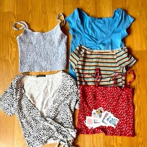 Brandy Melville bundle, set of 5 tops